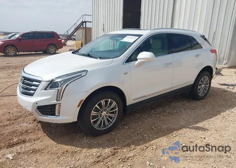 2017 Cadillac Xt5 Luxury z USA, uszkodzony, nr VIN 1GYKNBRS7HZ100317